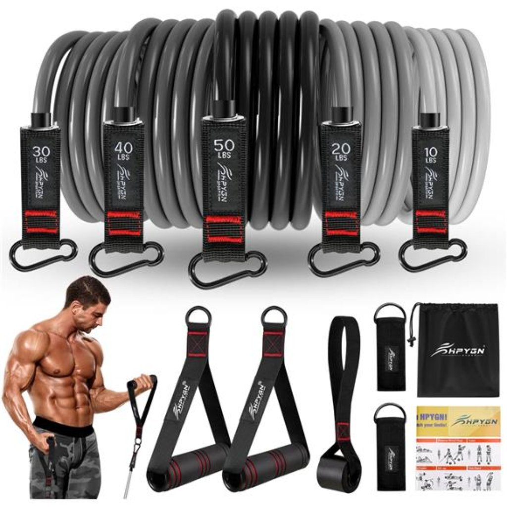 Resistance Bands Exercise Bands With Handles Fitness Bands Workout Bands